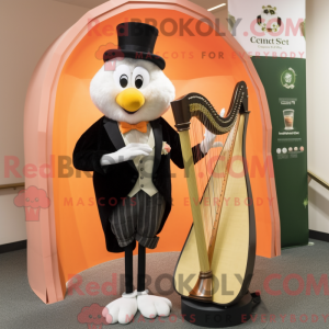Peach Celtic Harp...