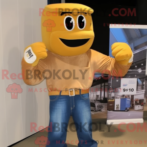 Luva de boxe bronzeada...