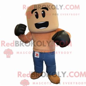 Postava maskota Tan Boxing...