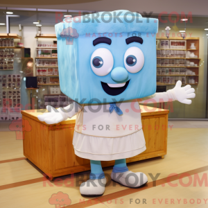 Sky Blue Lasagna mascot...