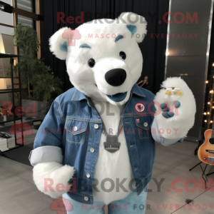 Máscara de Urso Branco...