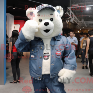 White Bear-maskotkostyme...