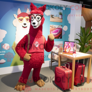 Disfraz de mascota Llama...