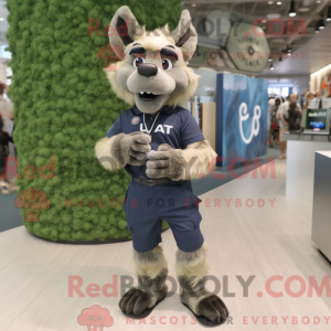 Postava maskota Navy Hyena...