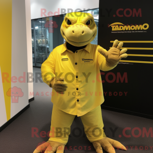 Lemon Yellow Komodo Dragon...