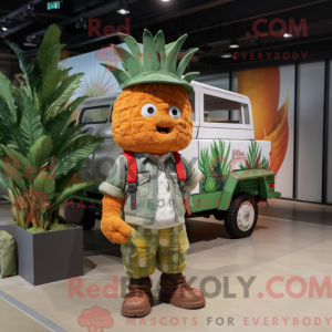 Rust Pineapple Maskottchen...