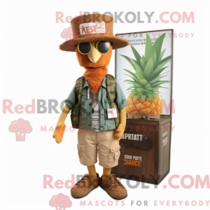 Rust Pineapple Maskottchen...