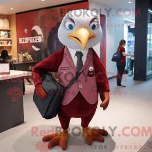 Maroon Seagull maskot...