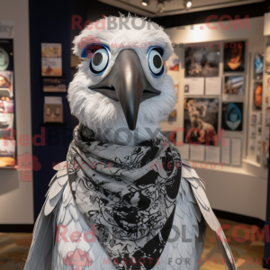 Silver Crow-mascottekostuum...