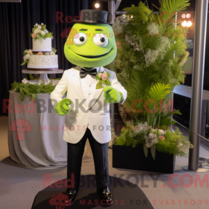 Limegrønn bryllupskake...