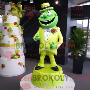 Lime Green Wedding Cake...