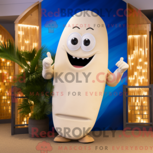 Cream Surfboard mascot...