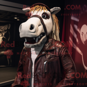 Maroon Quagga mascot...