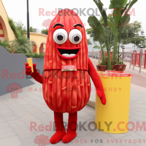 Rød pommes...
