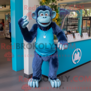 Maskottchenkostüm Blauer...