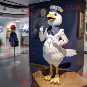 Navy Chicken Maskottchen...