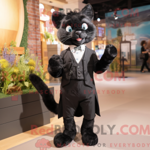 Maskottchenkostüm Schwarze...