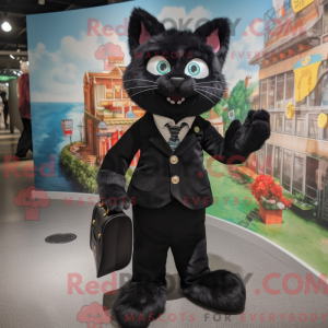 Maskottchenkostüm Schwarze...