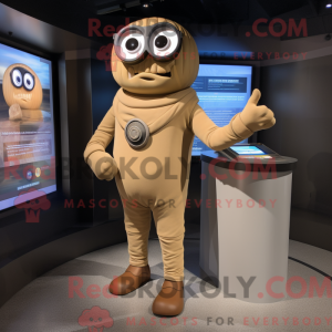 Costume mascotte de Cyclope...