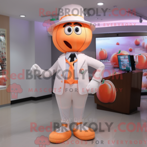 Peach Doctor Maskottchen...