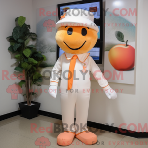 Peach Doctor Maskottchen...
