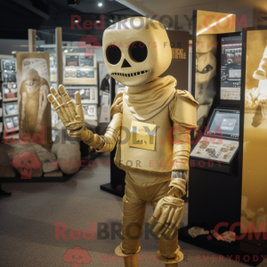Gold Graveyard maskot...
