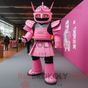 Disfraz de mascota Samurai...