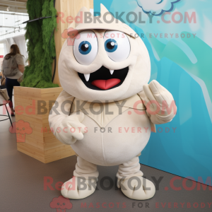 Creme Piranha maskot...