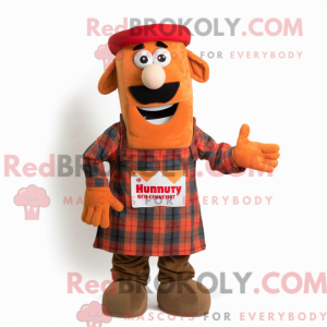 Currywurst mascotte kostuum...