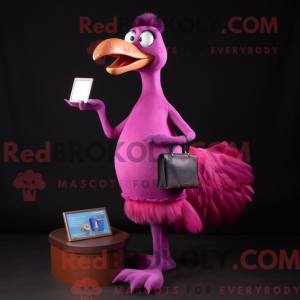 Magenta Dodo Bird...