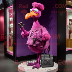 Magenta Dodo Bird...