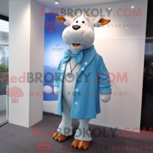 Sky Blue Jersey Cow...