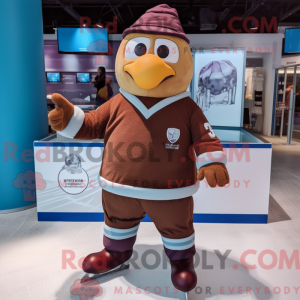 Bruin paar schaatsen...