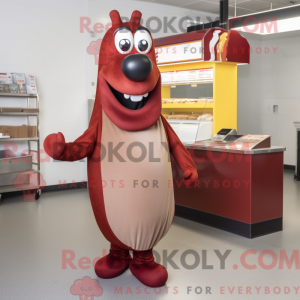 Disfraz de mascota Maroon...