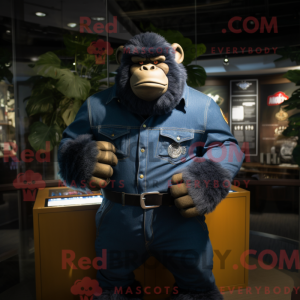 Máscara Navy Gorilla com...