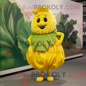 Yellow Cabbage Leaf...