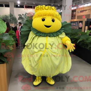 Yellow Cabbage Leaf...