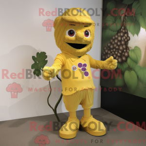 Maskottchenkostüm Gold...