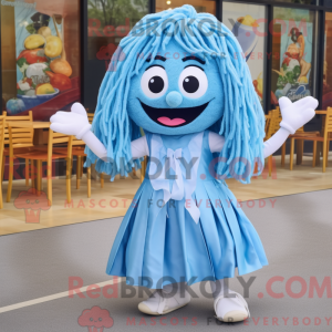 Postava maskota Sky Blue...