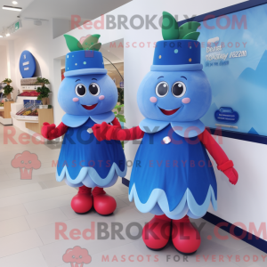 Maskottchenkostüm Blue...