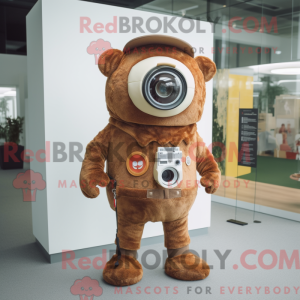 Rust Camera Maskot Drakt...