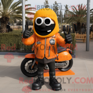 Postava maskota Orange...