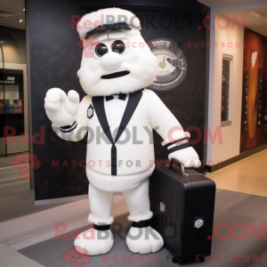 Mascotte de chef blanc...