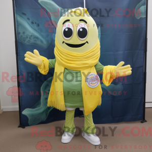 Disfraz de mascota de pasta...