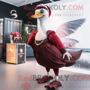 Personaggio mascotte Maroon...