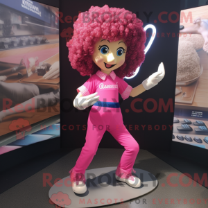 Rosa irske dansesko máscara...