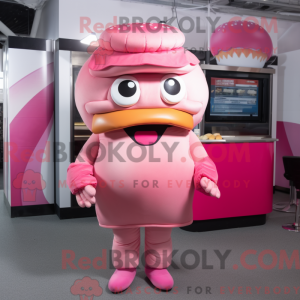 Postava maskota Pink...