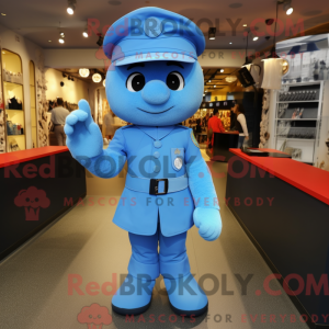 Disfraz de mascota Sky Blue...