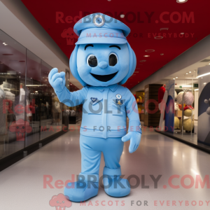 Disfraz de mascota Sky Blue...