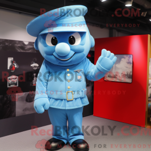 Disfraz de mascota Sky Blue...